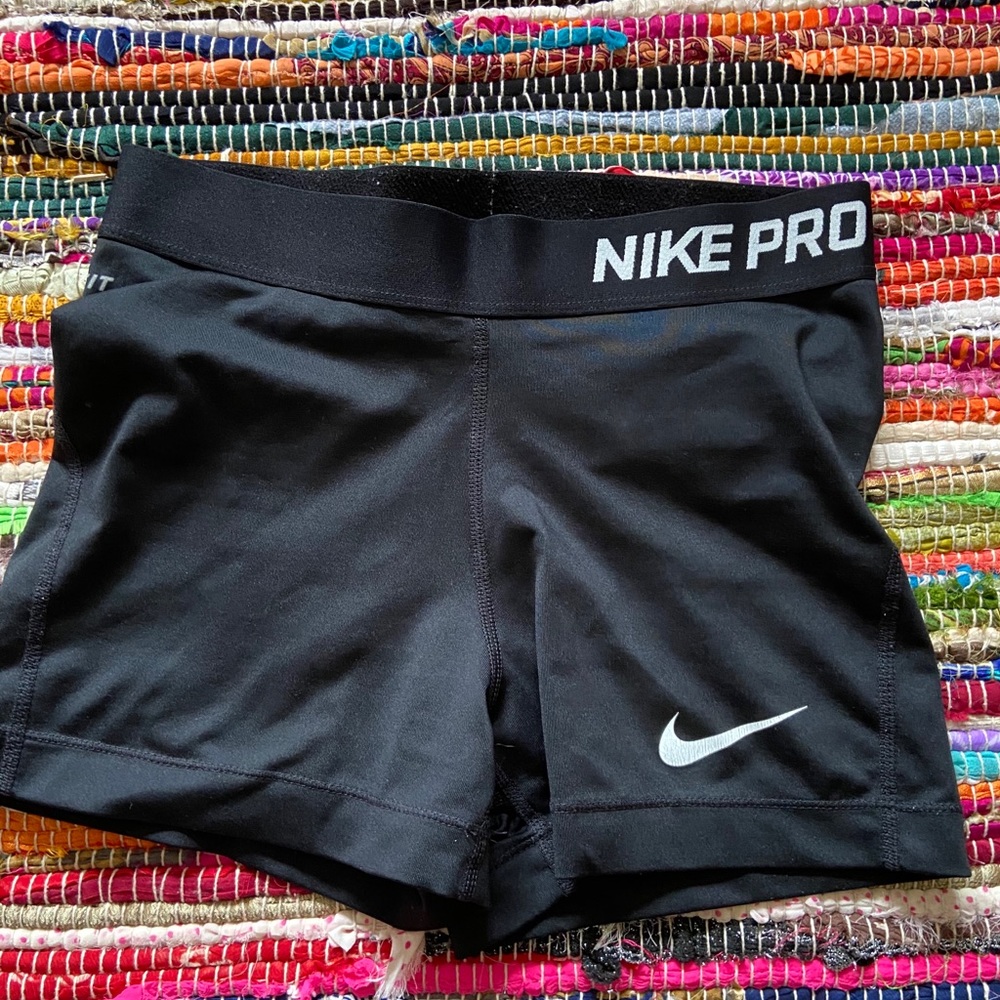 Nike pro spandex shorts